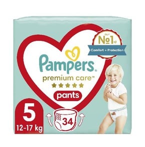 Pampers Premium Care Pants Size 5 (12-17kg) - 34 p