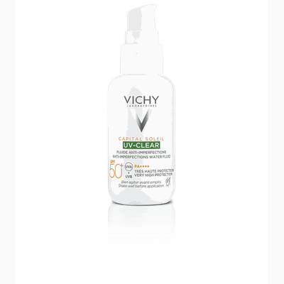 Vichy Capital Soleil UV-Clear SPF50+ Λεπτόρρευστο 