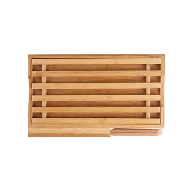 Estia Επιφανεια Κοπης Bamboo Essentials με Μαχαιρι