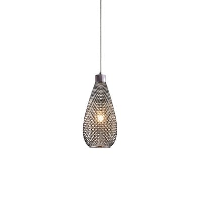 Pendant Light Se4285-01 Sm Dario Ηandmade Smoke Gl