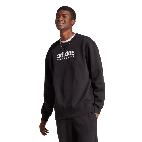 adidas men all szn fleece graphic sweatshirt (IC98