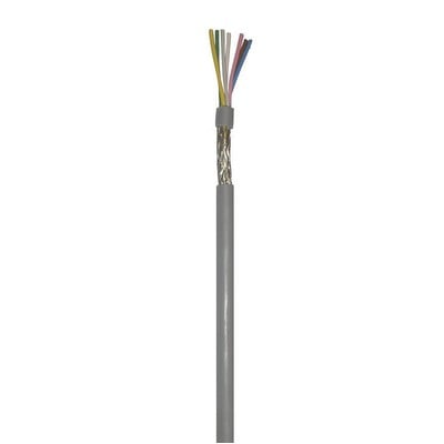 LIYCY 4x6mm² CABLE GREY WITH COPPER ARMOUR (1m)