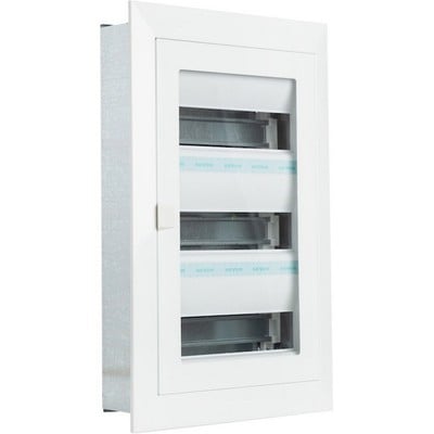 Recessed Metal Enclosure Hercules 3x12 Transparent