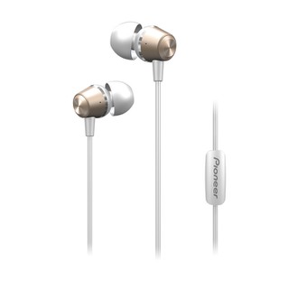 Pioneer Ακουστικά Λευκό-Χρυσό SE-QL2T-G