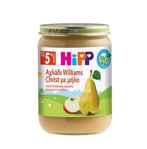 Hipp Φρουτόκρεμα Μήλο-Αχλάδι Williams Christ απο τ
