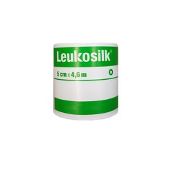 Leukosilk Αυτοκόλλητη Επιδεσμική Ταινία 5cm x 4.6m 1 τεμάχιο
