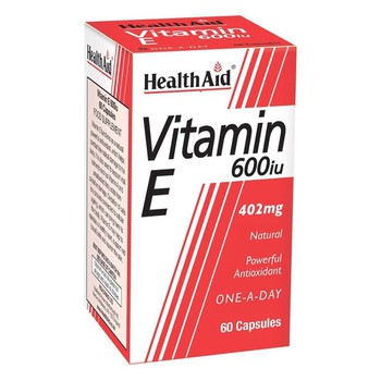 HEALTH AID VIT E 600 IU 60 CAPS