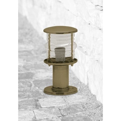 Brass Short Column Light Νο621 E27 Ip53 60W Chrome