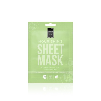 LAVISH CARE Sheet Mask Nourishing Boost me Μάσκα Προσώπου Για Θρέψη 25g (Green)