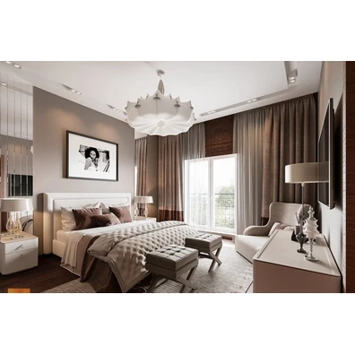 Covered Semi-Double Bed SweetDreams 889 110x200 cm
