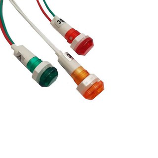 Indicator Light Φ12 with Cable Green 230V PR012G 0