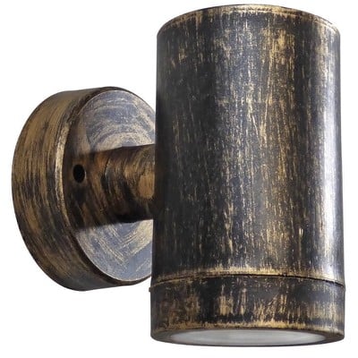 Plastic Round Spotlight Gu10 C-01 1L Bronze