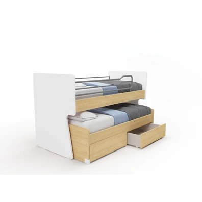 Παιδική Κουκέτα   Alfaset Bee  90x190/200 Λευκό 