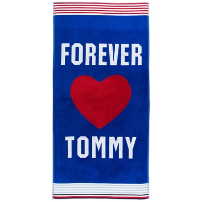 Πετσέτα Θαλάσσης Forever Tommy Μπλε (Βlue) 90x180c