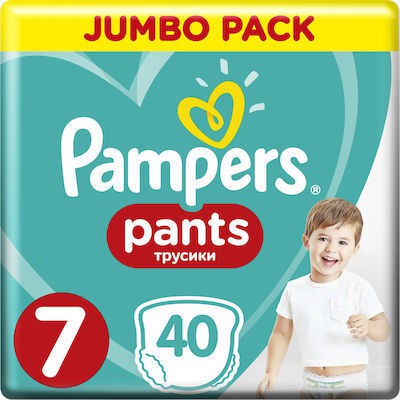 Pampers Pants Jumbo Pack No 7 (17kg+) 40τμχ