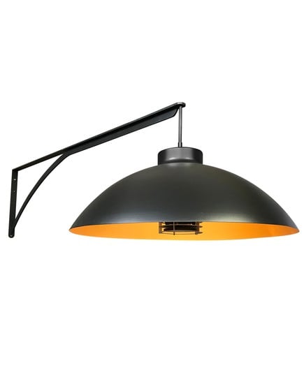 DOME PENDANT HEATER WITH WALL BRACKET