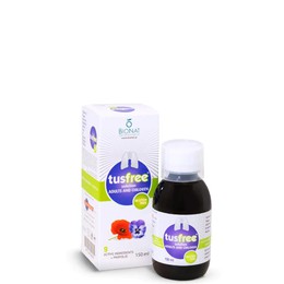 Bionat Tusfree Φυτικό Σιρόπι για Ξηρό & Παραγωγικό Βήχα & Ενίσχυση Ανοσοποιητικού - Για Παιδιά & Ενήλικες, 150ml