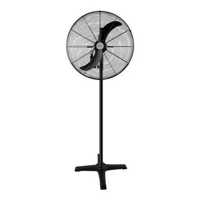 Standing Fan Φ71  Industrial, Metallic, 180W Black