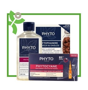 Phyto Phytocyane Shampooing Revigorant for Women, 