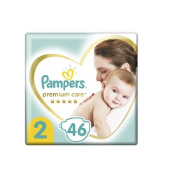 Pampers Premium Care Πάνες Μέγεθος 2 (4-8kg) 46 Πάνες