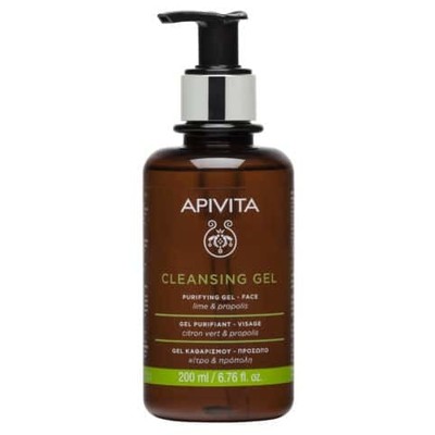 Apivita Cleansing Gel Καθαρισμού για Λιπαρές/Μεικτ