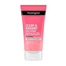 Neutrogena Clear & Radiant Face Scrub, Vitamin C &