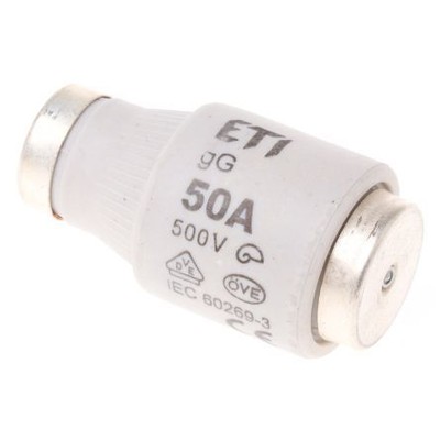 Slow-Blow Fuse Cartridge Diazet 50A Diii Ε33