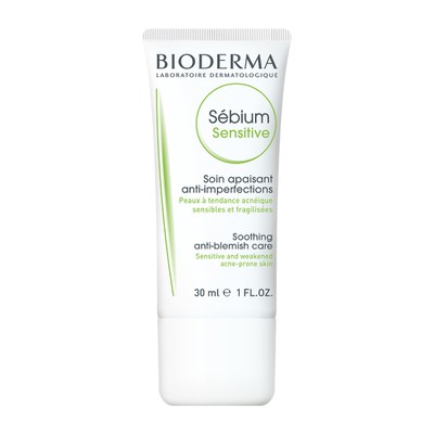 Bioderma Sebium Sensitive Acne Cream, For Sensitiv