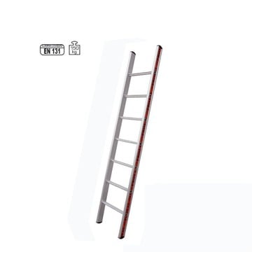 Aluminium Ladder Single With 15 Stairs 4M