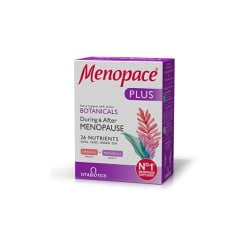 Vitabiotics Menopace Plus Όλοκληρωμένο Συμπλήρωμα Για Την Εμμηνόπαυση 56 ταμπλέτες