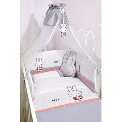 Miffy σετ 9τ Des.65 Προίκα Γκρι με Μεταλλικό Σίδερ