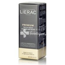Lierac Premium Premium Eye Cream - Αντιγήρανση Ματιών, 15ml 