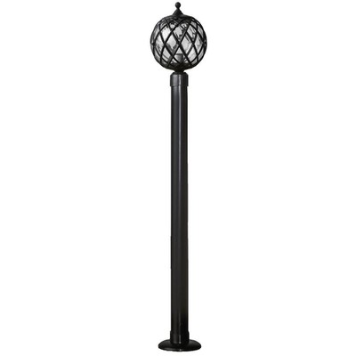 Garden Post Light Lp-530Eβ 128cm Black Plastic