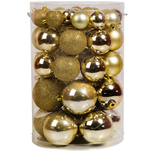 Topa Dekorative Gold Set Mat Me Shkëlqim & Me Xixa
