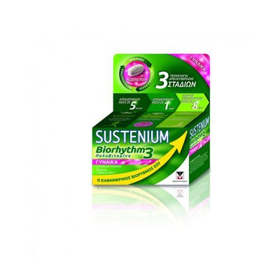 SUSTENIUM Biorhythm 3 Πολυβιταμίνη Για Γυναίκες x30 Δισκία