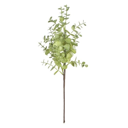 Degë dekoruese me gjethe jeshile, 40cm