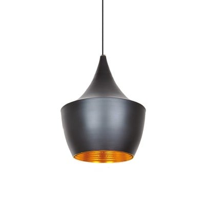 Pendant Light Aluminium Φ22 Black-Gold Ε27 40W Aid