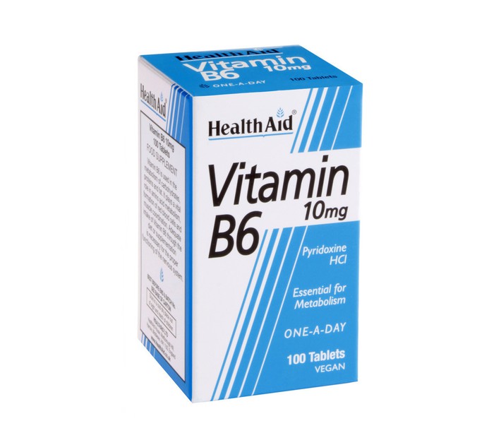 HEALTH AID VITAMIN B6 100MG 90TABL