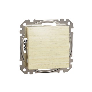 Sedna Design & Elements 1-Way Push-Button Wood Bir