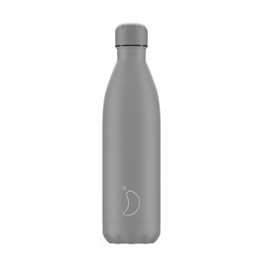 Chilly's All Matte Grey Bottle, 750ml