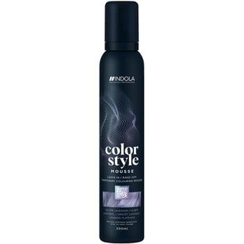 INDOLA COLOR STYLE MOUSSE LEAVE-IN ΑΣΗΜΙ ΛΕΒΑΝΤΑ 2