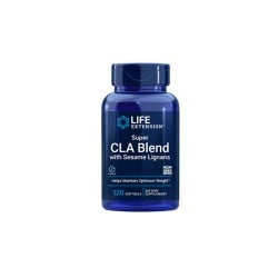 Life Extension Super CLA Blend With Sesame Lignans 1000mg Dietary Supplement For Reducing Body Fat 120 Softgels