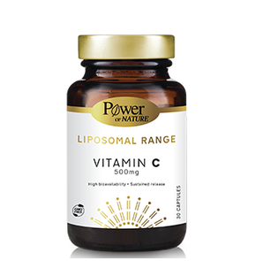 Power of Nature Liposomal Vitamin C 500mg-Λιποσωμι