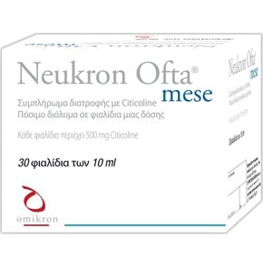 Omikron Neukron Ofta Mese with Citicoline, 30amp x