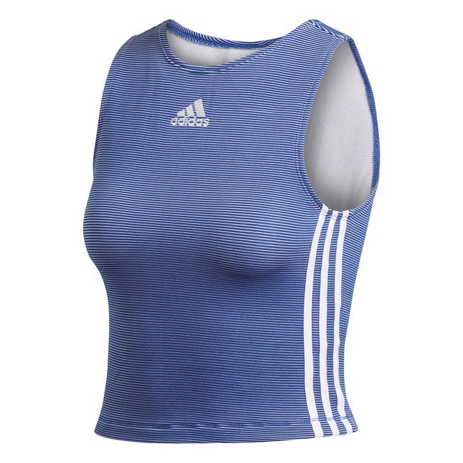 Adidas Women Zippable Ribbed Tank Top (FS6144)