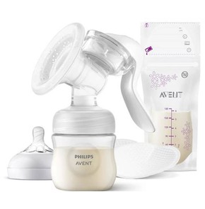 Philips Avent Natural Single Manual Breast Pump (S