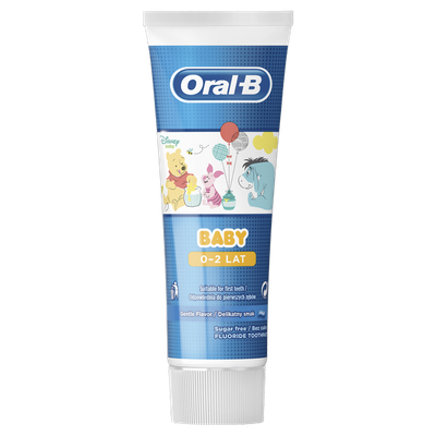 ORAL-B Baby Toothpaste Disney Winnie The Pooh Οδοντόκρεμα για Παιδιά 0-2 Ετών 75ml