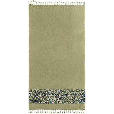 Πετσέτα Θαλάσσης Pestemal 18 Khaki 90x170 guy Laro