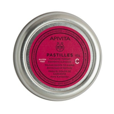 Apivita Παστίλιες με Βατόμουρο & Πρόπολη 45gr