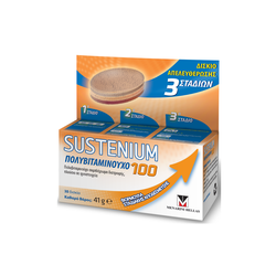 Menarini Sustenium 100 Πολυβιταμινούχο Συμπλήρωμα Διατροφής 30 Δισκία